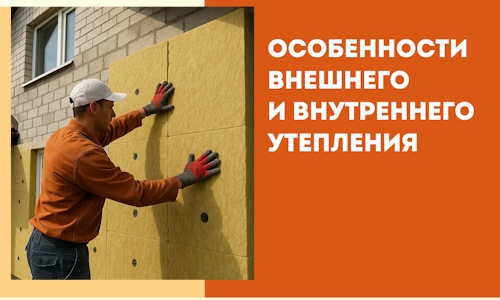 Какие особенности внешнего и внутреннего утепления в Нижнем Новгороде